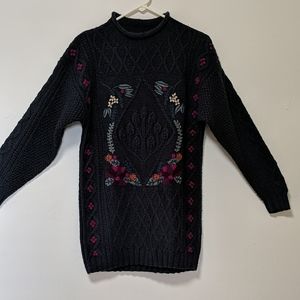 Vintage LL Bean 100% wool sweater ladies small